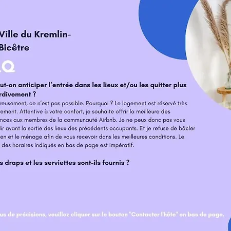 Ferienwohnung 20 M² Metro 7 A 5 Min A Pied Le Kremlin-Bicêtre Exterior foto